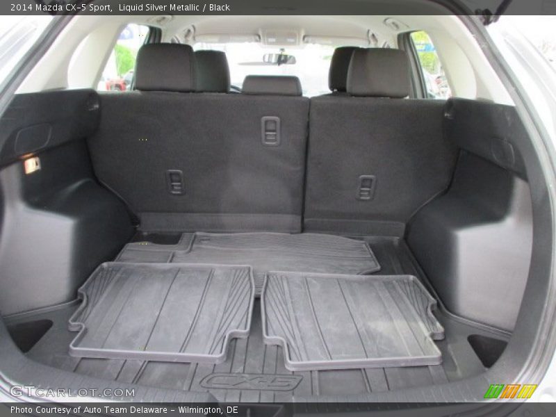 Liquid Silver Metallic / Black 2014 Mazda CX-5 Sport