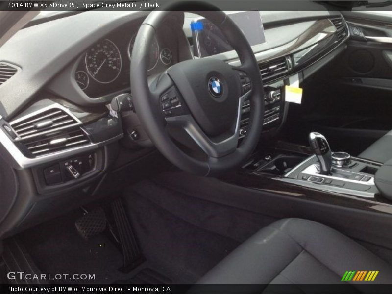 Space Grey Metallic / Black 2014 BMW X5 sDrive35i