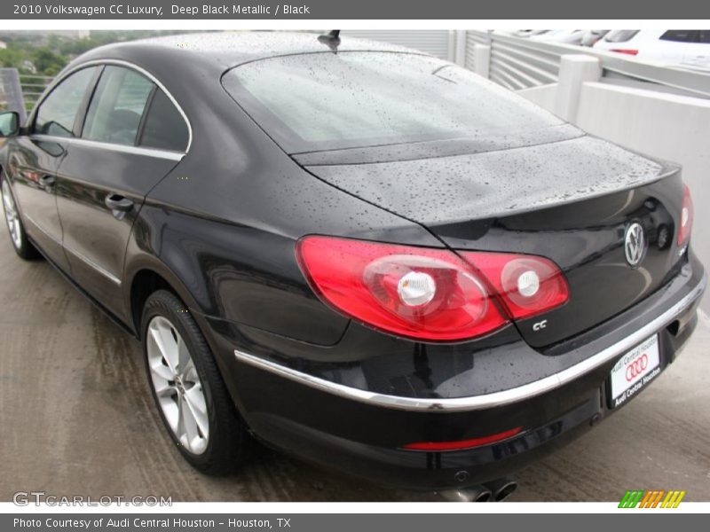Deep Black Metallic / Black 2010 Volkswagen CC Luxury