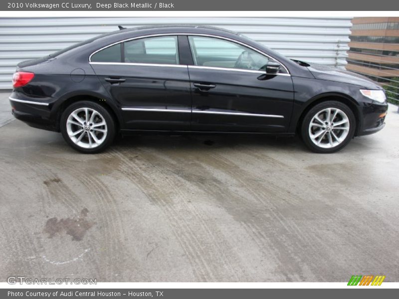 Deep Black Metallic / Black 2010 Volkswagen CC Luxury