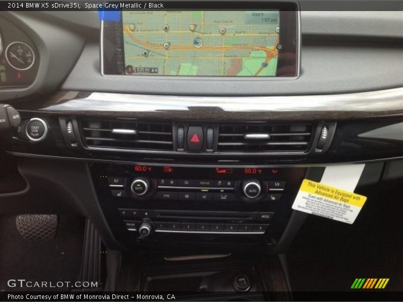 Space Grey Metallic / Black 2014 BMW X5 sDrive35i