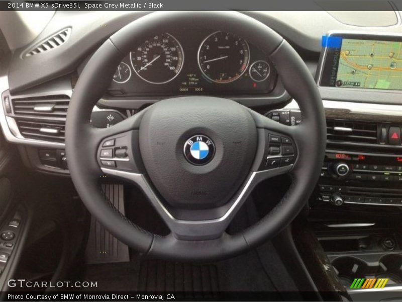 Space Grey Metallic / Black 2014 BMW X5 sDrive35i