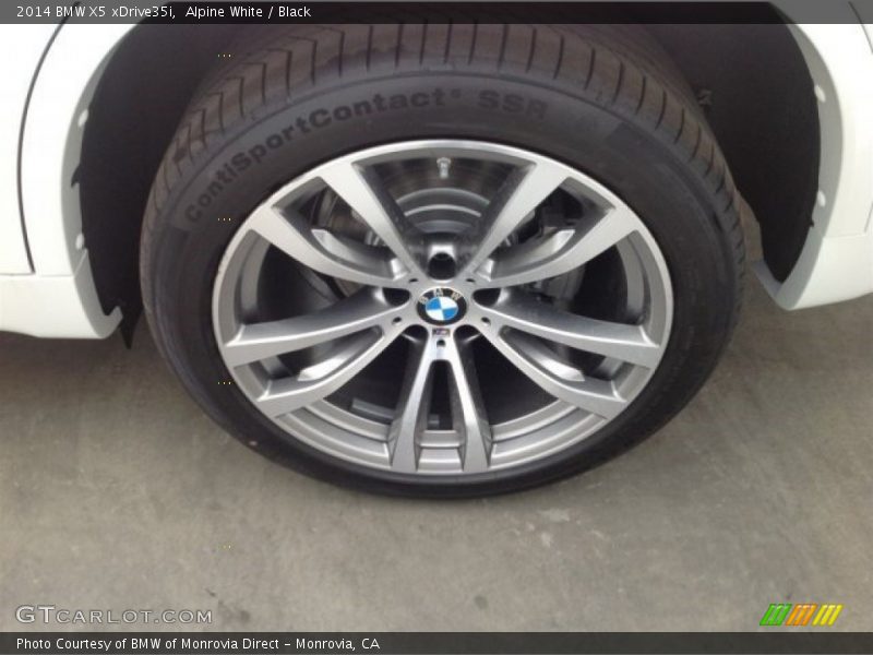 Alpine White / Black 2014 BMW X5 xDrive35i