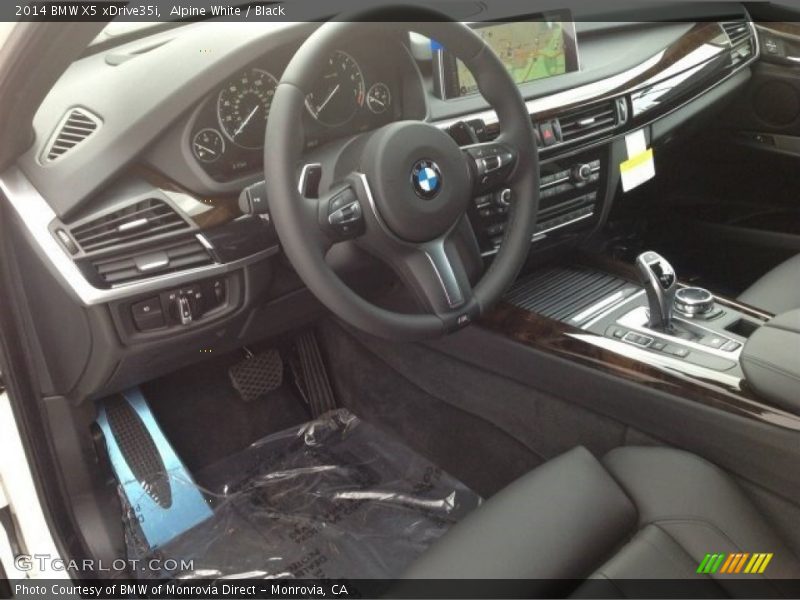 Alpine White / Black 2014 BMW X5 xDrive35i