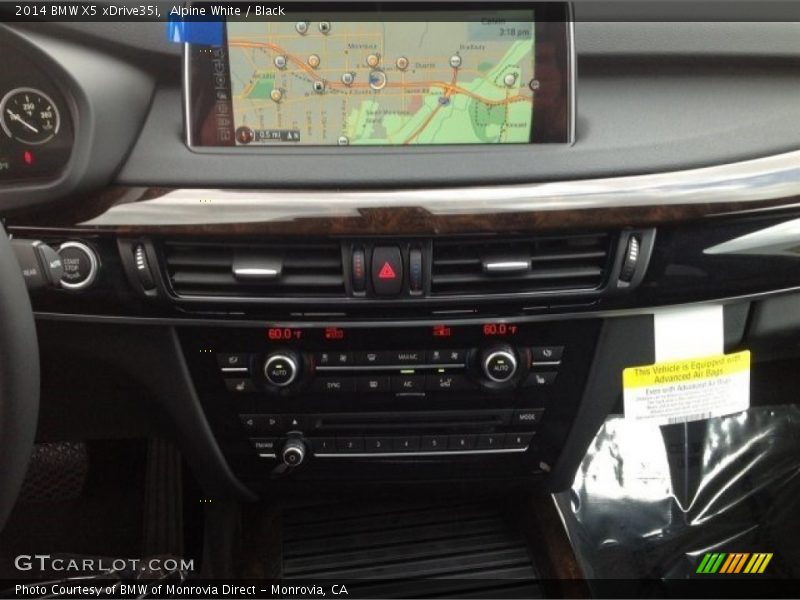 Alpine White / Black 2014 BMW X5 xDrive35i