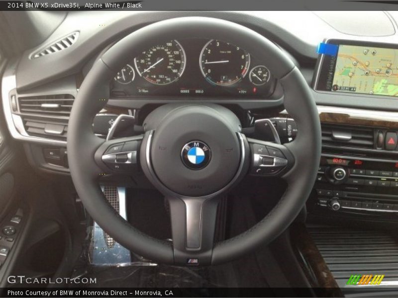 Alpine White / Black 2014 BMW X5 xDrive35i