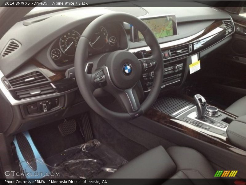 Alpine White / Black 2014 BMW X5 xDrive35i