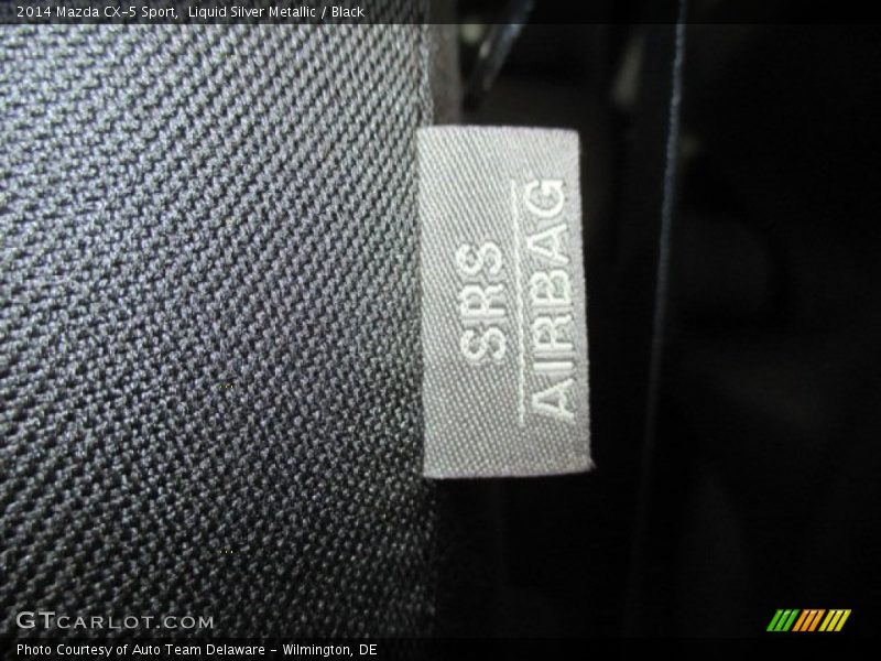 Liquid Silver Metallic / Black 2014 Mazda CX-5 Sport