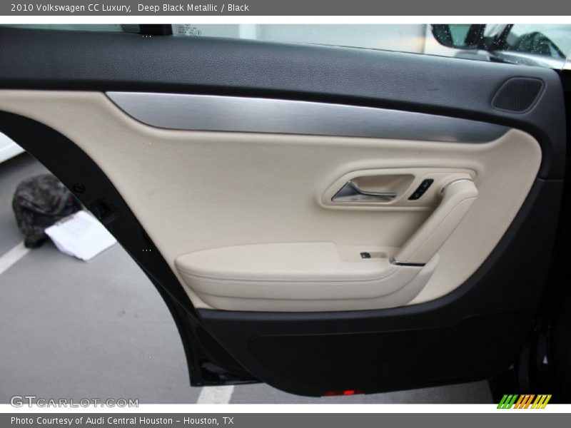 Deep Black Metallic / Black 2010 Volkswagen CC Luxury