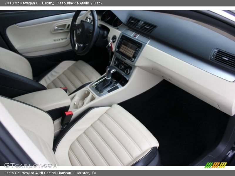 Deep Black Metallic / Black 2010 Volkswagen CC Luxury