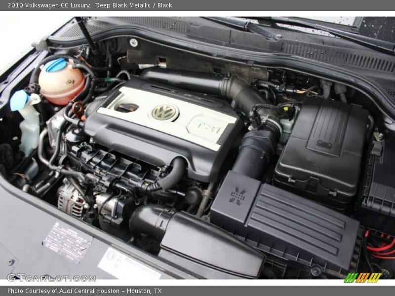 Deep Black Metallic / Black 2010 Volkswagen CC Luxury