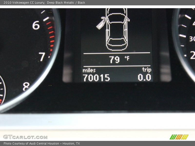 Deep Black Metallic / Black 2010 Volkswagen CC Luxury