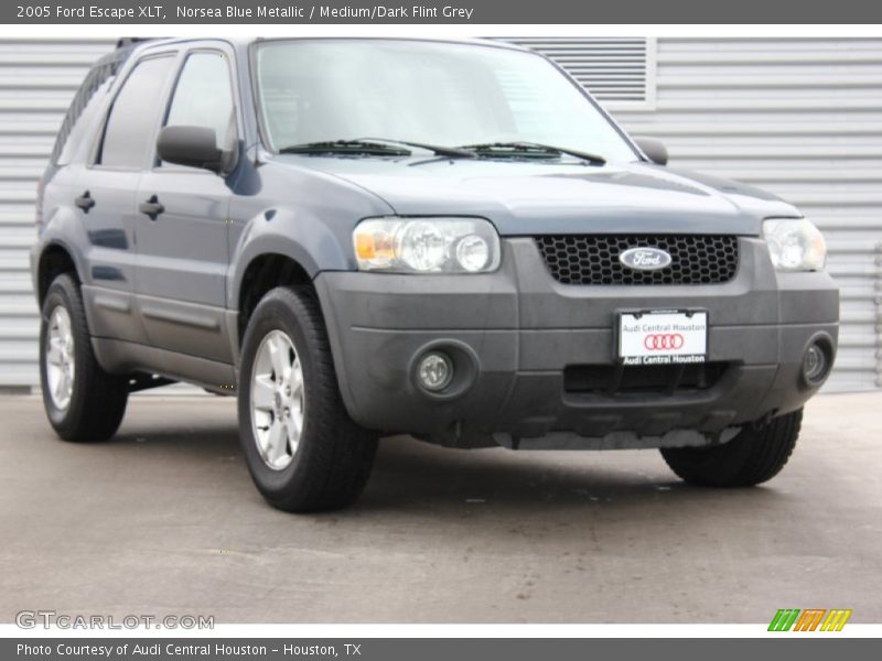 Norsea Blue Metallic / Medium/Dark Flint Grey 2005 Ford Escape XLT