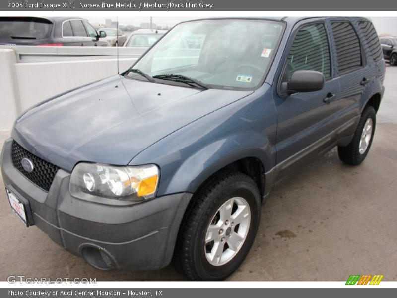 Norsea Blue Metallic / Medium/Dark Flint Grey 2005 Ford Escape XLT