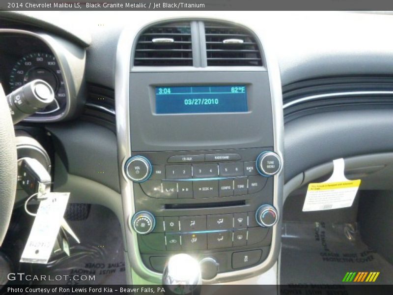 Black Granite Metallic / Jet Black/Titanium 2014 Chevrolet Malibu LS