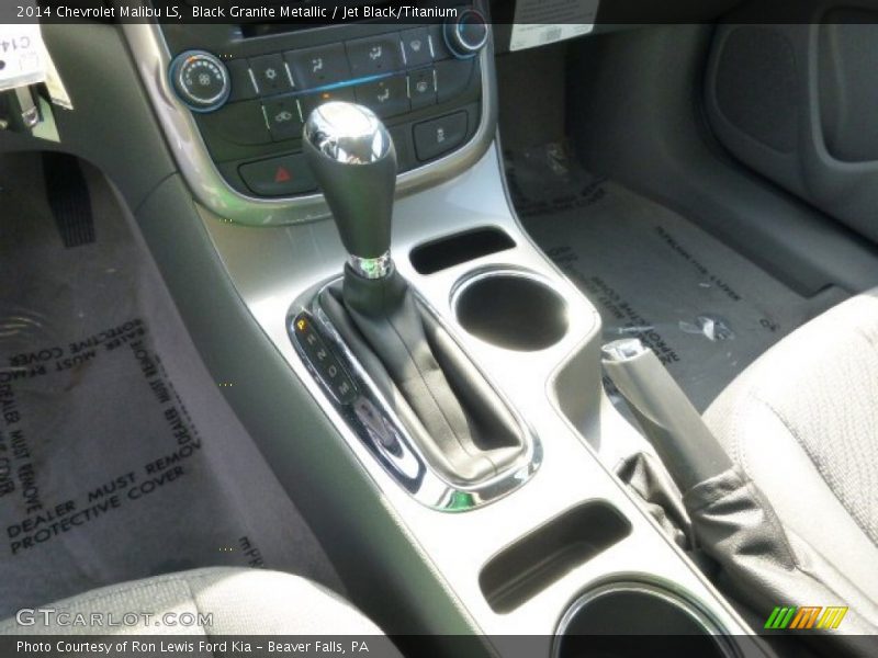 Black Granite Metallic / Jet Black/Titanium 2014 Chevrolet Malibu LS