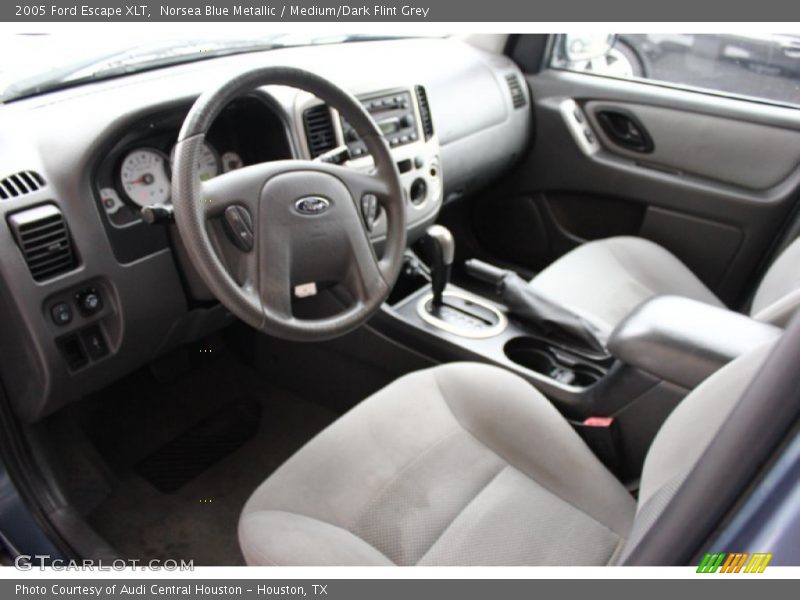 Norsea Blue Metallic / Medium/Dark Flint Grey 2005 Ford Escape XLT