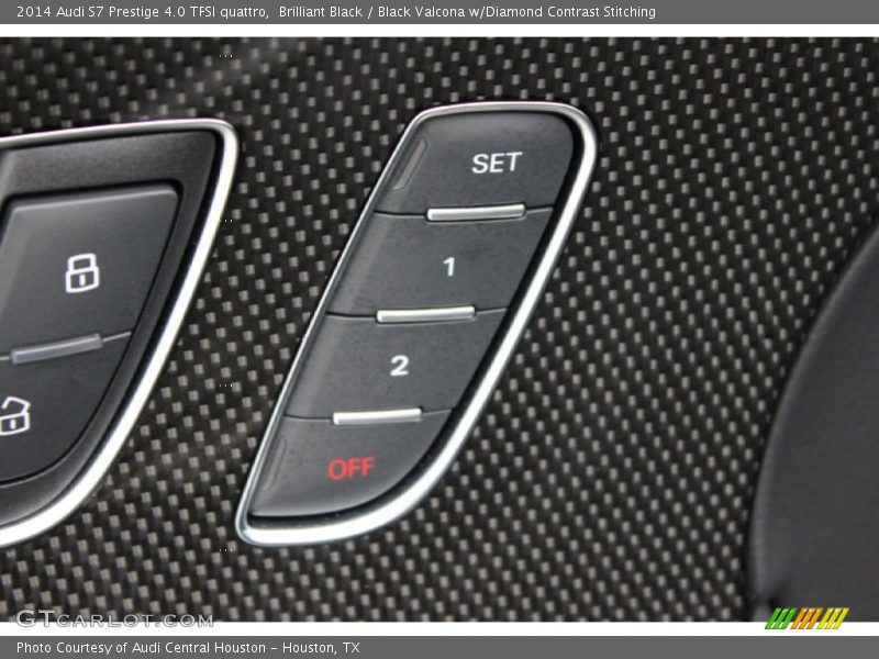 Brilliant Black / Black Valcona w/Diamond Contrast Stitching 2014 Audi S7 Prestige 4.0 TFSI quattro