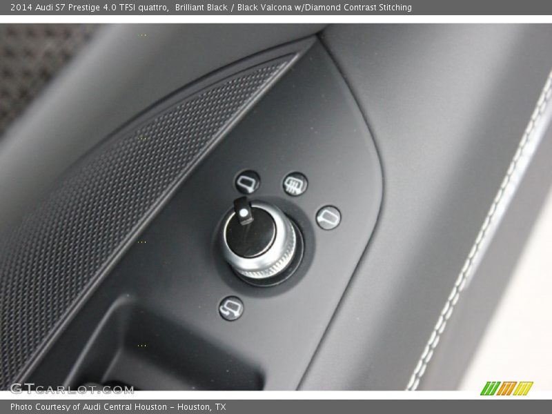 Brilliant Black / Black Valcona w/Diamond Contrast Stitching 2014 Audi S7 Prestige 4.0 TFSI quattro
