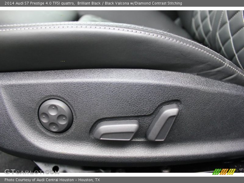 Brilliant Black / Black Valcona w/Diamond Contrast Stitching 2014 Audi S7 Prestige 4.0 TFSI quattro