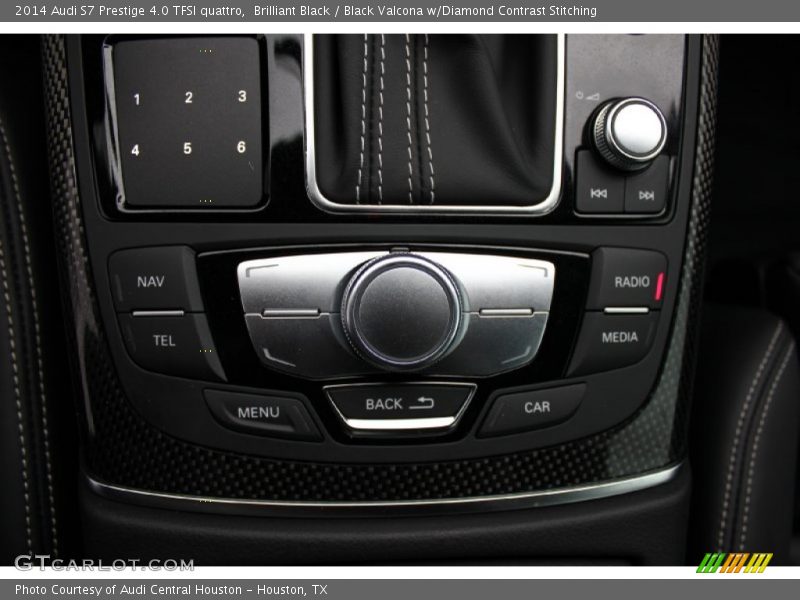 Brilliant Black / Black Valcona w/Diamond Contrast Stitching 2014 Audi S7 Prestige 4.0 TFSI quattro