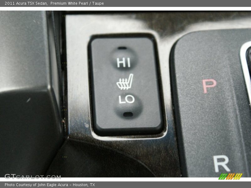 Premium White Pearl / Taupe 2011 Acura TSX Sedan