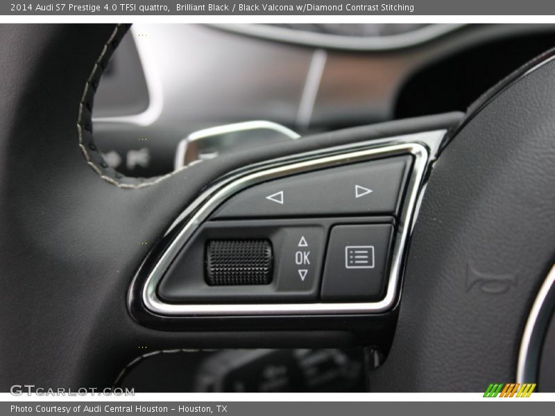 Controls of 2014 S7 Prestige 4.0 TFSI quattro