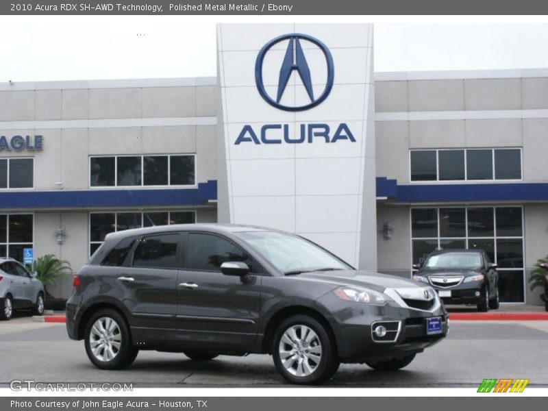 Polished Metal Metallic / Ebony 2010 Acura RDX SH-AWD Technology