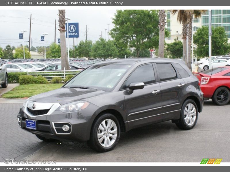 Polished Metal Metallic / Ebony 2010 Acura RDX SH-AWD Technology