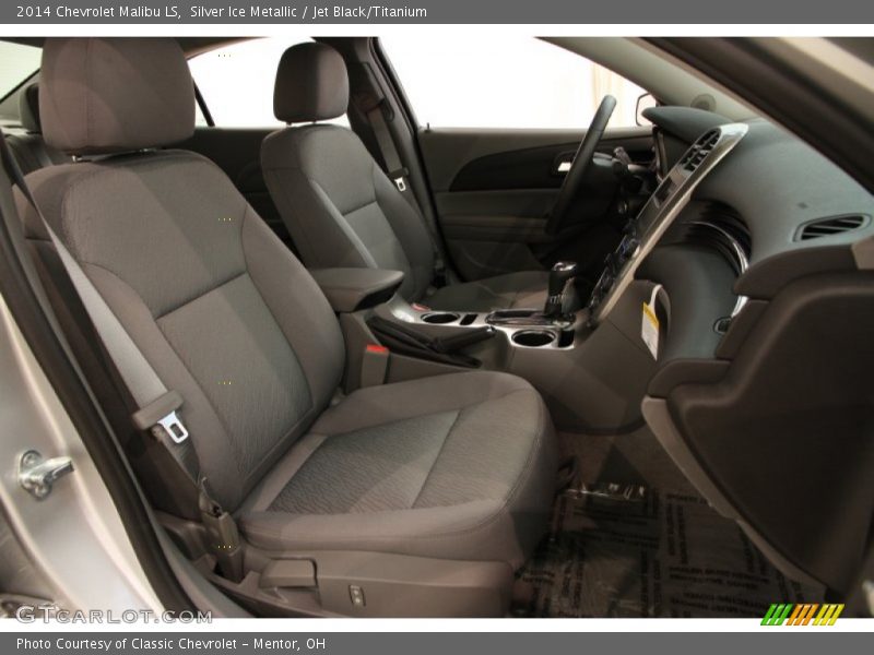 Silver Ice Metallic / Jet Black/Titanium 2014 Chevrolet Malibu LS