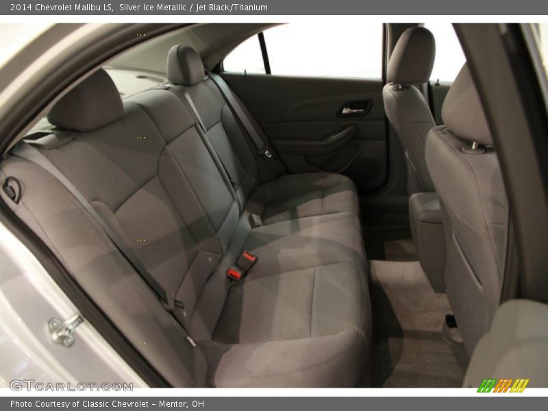 Silver Ice Metallic / Jet Black/Titanium 2014 Chevrolet Malibu LS