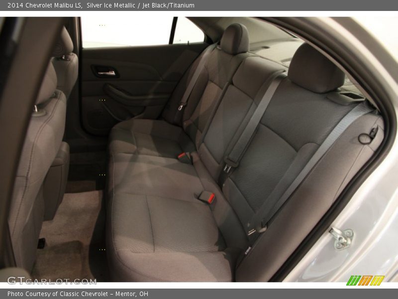 Silver Ice Metallic / Jet Black/Titanium 2014 Chevrolet Malibu LS