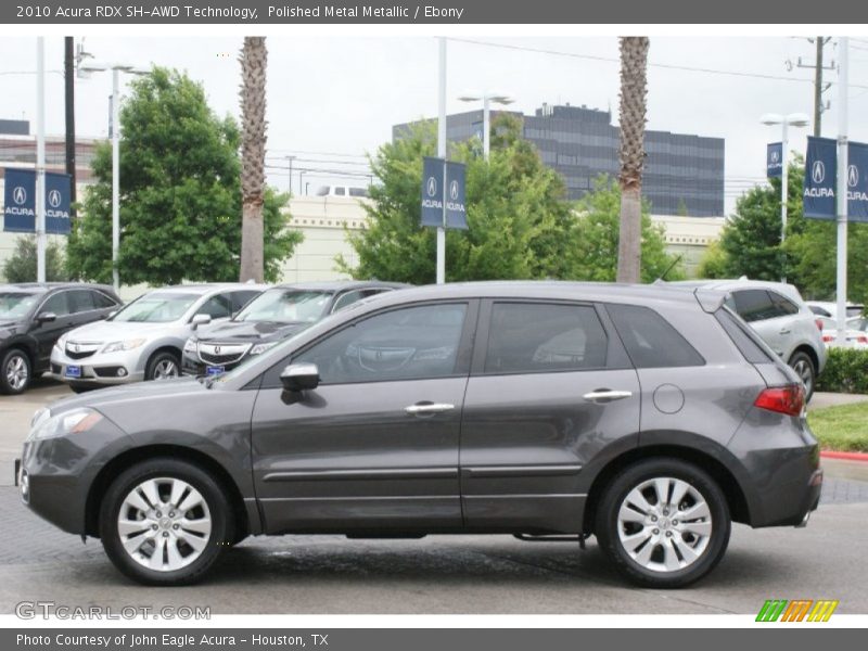 Polished Metal Metallic / Ebony 2010 Acura RDX SH-AWD Technology