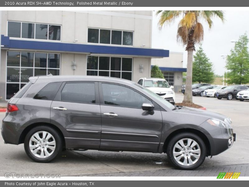 Polished Metal Metallic / Ebony 2010 Acura RDX SH-AWD Technology