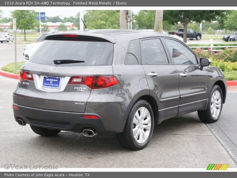 Polished Metal Metallic / Ebony 2010 Acura RDX SH-AWD Technology