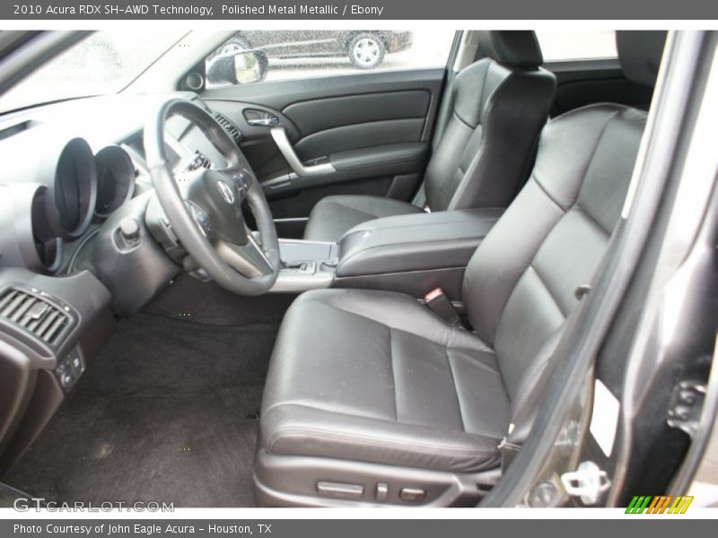 Polished Metal Metallic / Ebony 2010 Acura RDX SH-AWD Technology