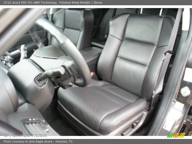 Polished Metal Metallic / Ebony 2010 Acura RDX SH-AWD Technology