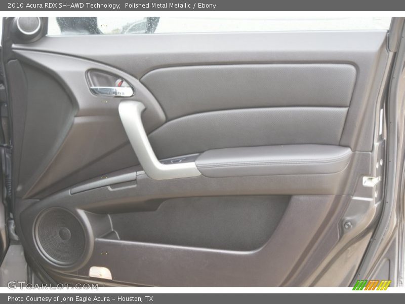 Polished Metal Metallic / Ebony 2010 Acura RDX SH-AWD Technology