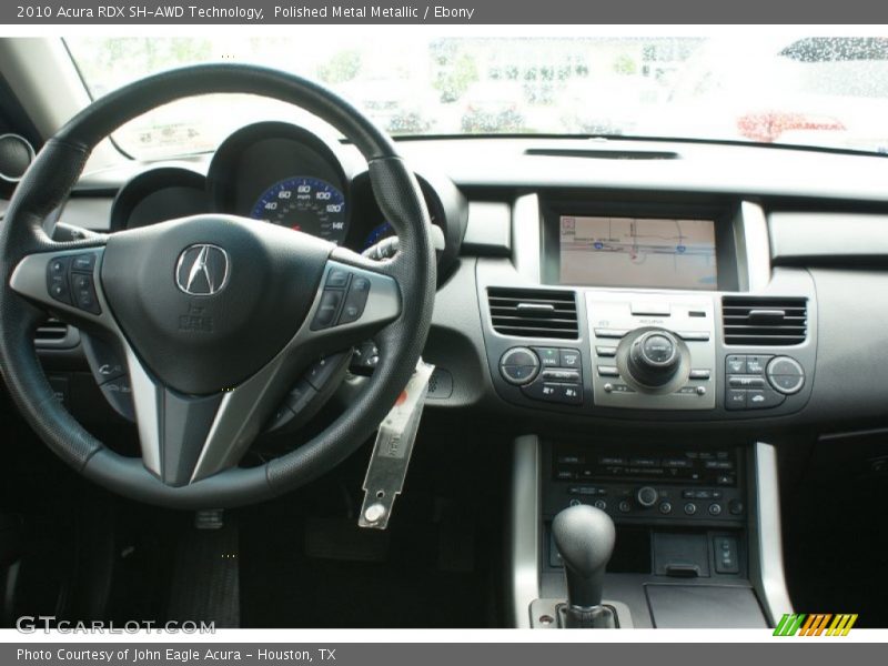 Polished Metal Metallic / Ebony 2010 Acura RDX SH-AWD Technology
