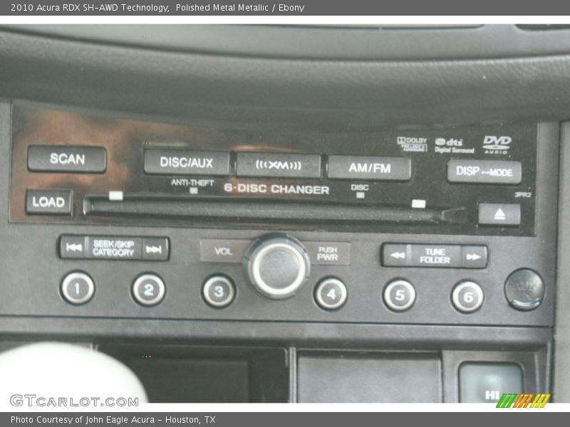 Polished Metal Metallic / Ebony 2010 Acura RDX SH-AWD Technology