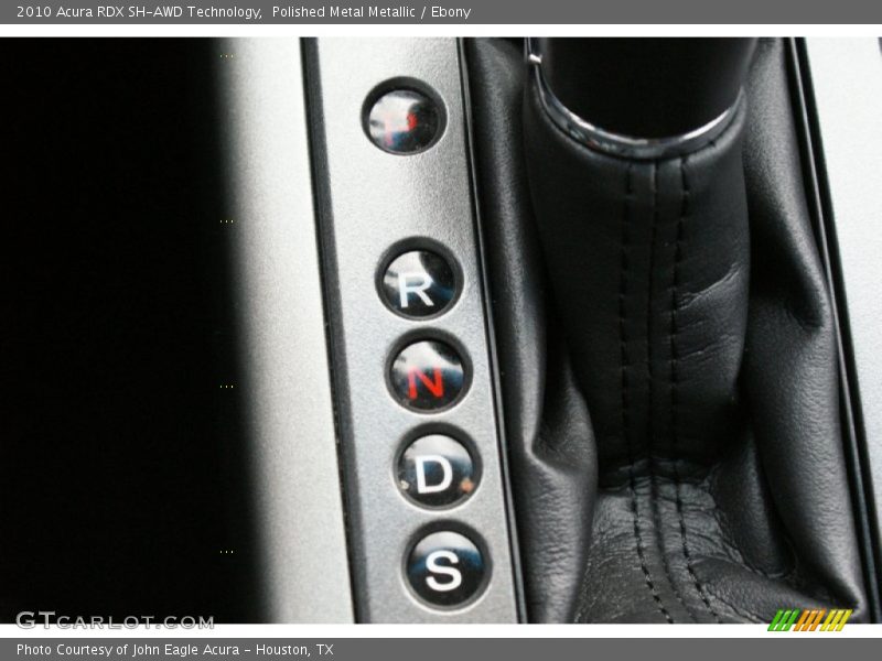 Polished Metal Metallic / Ebony 2010 Acura RDX SH-AWD Technology