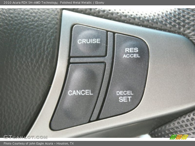 Polished Metal Metallic / Ebony 2010 Acura RDX SH-AWD Technology