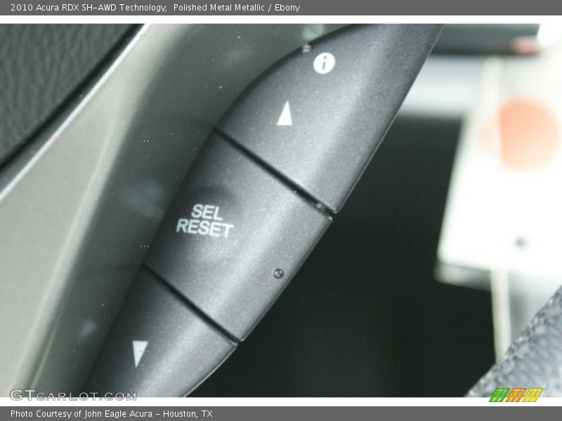 Polished Metal Metallic / Ebony 2010 Acura RDX SH-AWD Technology