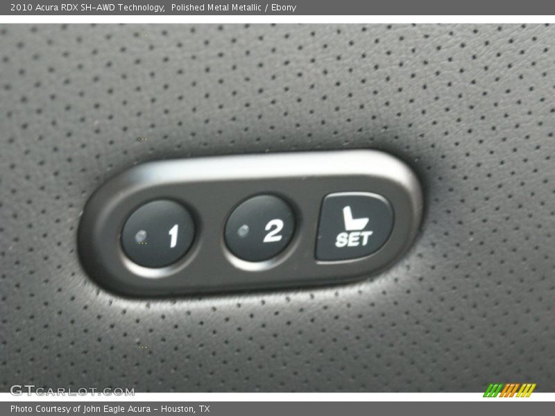 Polished Metal Metallic / Ebony 2010 Acura RDX SH-AWD Technology