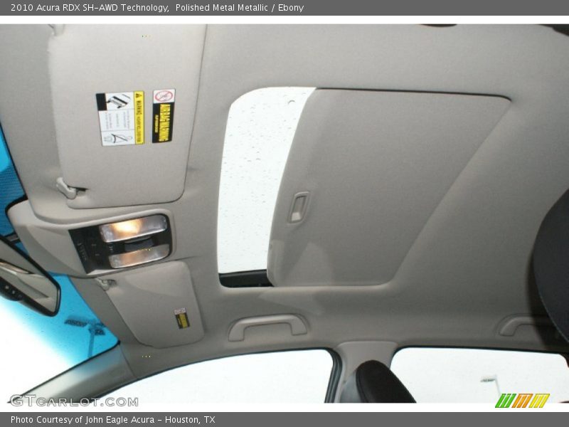 Polished Metal Metallic / Ebony 2010 Acura RDX SH-AWD Technology