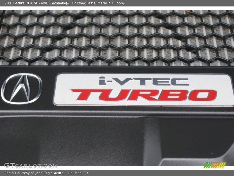 Polished Metal Metallic / Ebony 2010 Acura RDX SH-AWD Technology