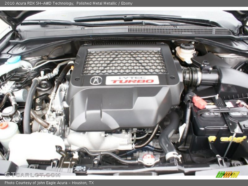 Polished Metal Metallic / Ebony 2010 Acura RDX SH-AWD Technology