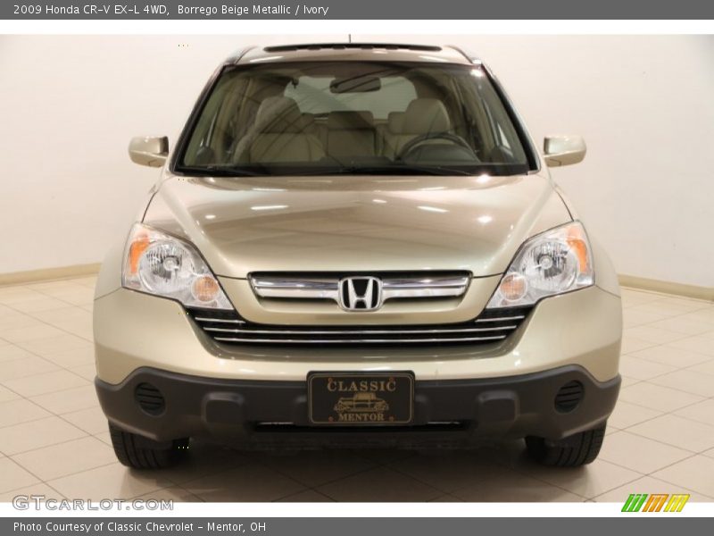 Borrego Beige Metallic / Ivory 2009 Honda CR-V EX-L 4WD