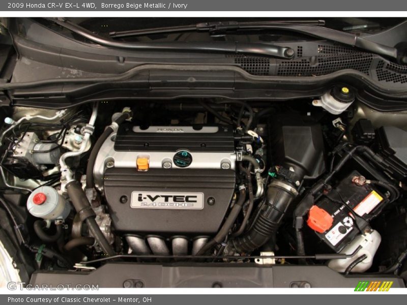  2009 CR-V EX-L 4WD Engine - 2.4 Liter DOHC 16-Valve i-VTEC 4 Cylinder