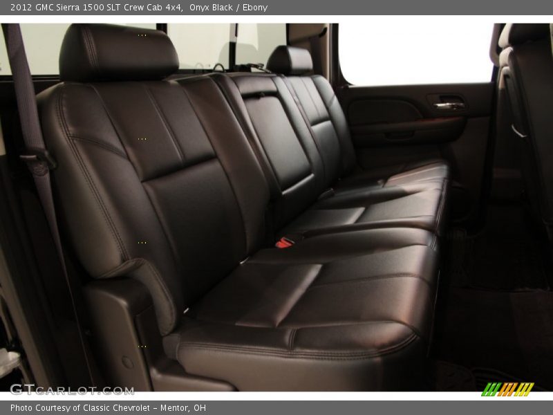 Onyx Black / Ebony 2012 GMC Sierra 1500 SLT Crew Cab 4x4
